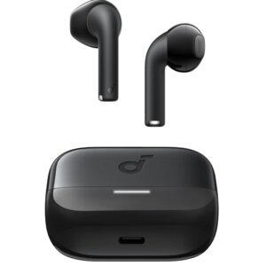 Soundcore K20i by Anker, Semi-in-Ear Earbuds, Bluetooth Wireless, 36H Playtime, Fast Charge, Clear Sound, Comfortable Fit, ENC 2-Mic Clear Calls, Custom EQ, IPX5, Bluetooth 5.3,...