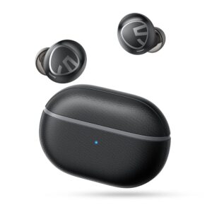 SoundPEATS Free2 Classic Wireless in Ear Earbuds, 30Hrs Playtime Headphones, Bluetooth V5.1 Earphones, Built in Mic for Clear Calls, Touch Control, Single/Twin Mode, Stereo Sound