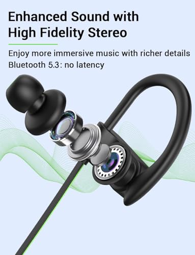 Stiive U8I Wireless Sports Earbuds Review Waterproof Bluetooth Headphones for Workout