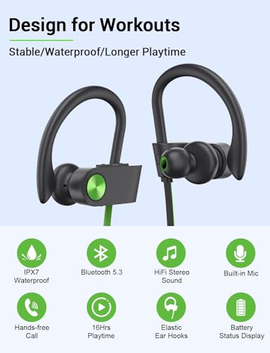 Stiive U8I Wireless Sports Earbuds Review Waterproof Bluetooth Headphones for Workout