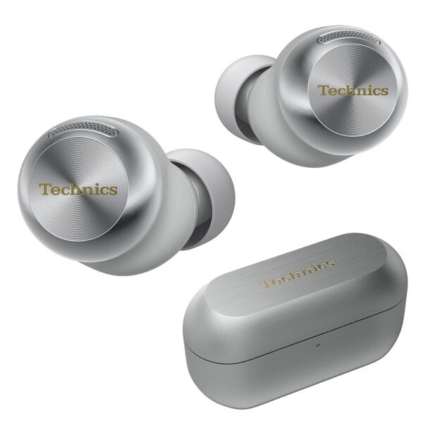 Technics Reference Class Hi-Fi Wireless Earbuds, Dolby Atmos with Head Tracking, Adaptive Noise Cancelling, 3 Device Multipoint, 10-hr Battery, Wireless Charging, Improved Fit -...