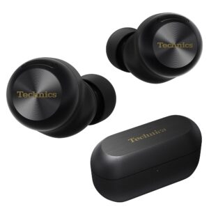 Technics Reference Class Hi-Fi Wireless Earbuds, Dolby Atmos with Head Tracking, Adaptive Noise Cancelling, 3 Device Multipoint, 10-hr Battery, Wireless Charging, Improved Fit -...