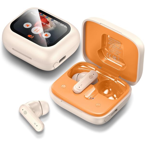 THREE PEACHES Ear Buds Wireless Earbuds Bluetooth 5.4 Headphones, Touch Screen Earbuds, Call ENC Noise Active Noise Cancelling, in-Ear Headphones USB Charging Case Earbuds for... THREE PEACHES Ear Buds Wireless Earbuds Bluetooth 5.4 Headphones, Touch Screen Earbuds, Call ENC Noise Active Noise Cancelling, in-Ear Headphones USB Charging Case Earbuds for...
