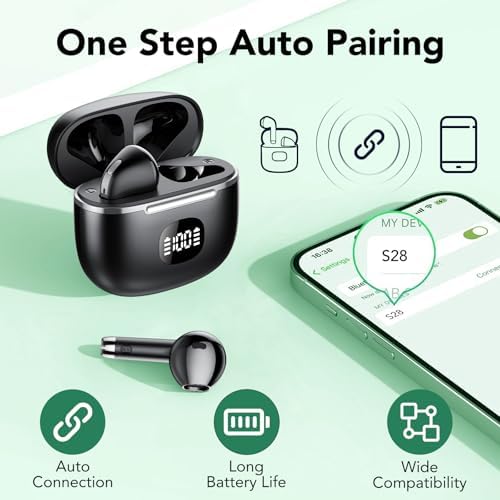 TIMU S28-BK Wireless Earbuds Review Deep Bass Bluetooth 5.3 and 50H Playtime TIMU S28-BK Wireless Earbuds Review Deep Bass Bluetooth 5.3 and 50H Playtime