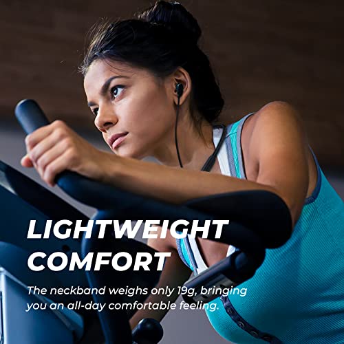 TONEMAC N18 Neckband Bluetooth Earbuds Review Deep Bass and 20-Hour Playtime Insights