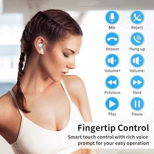 TOPFREE Wireless Earbuds D79 Review Deep Bass Bluetooth 5.3 Noise Cancelling Waterproof