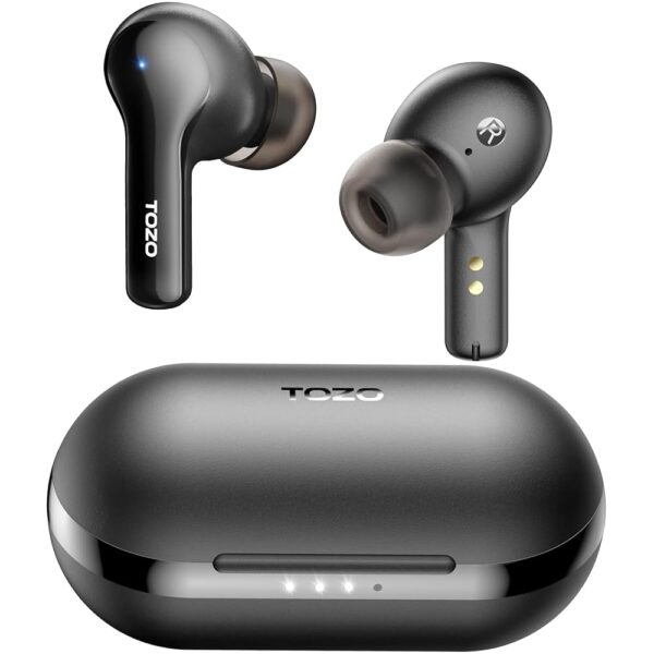 TOZO A2 Mini Wireless Earbuds Bluetooth 5.3 in Ear Light-Weight Headphones Built-in Microphone, IPX5 Waterproof, Immersive Premium Sound Long Distance Connection Headset with... TOZO A2 Mini Wireless Earbuds Bluetooth 5.3 in Ear Light-Weight Headphones Built-in Microphone, IPX5 Waterproof, Immersive Premium Sound Long Distance Connection Headset with...