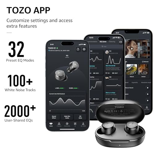 TOZO E1 Wireless Earbuds Review Unveils Premium Sound and 30 Hour Battery Life