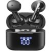 TOZO T21 Wireless Earbuds Bluetooth 5.3 in Ear Headphones Dual Mic Call Noise Cancelling IPX8 Waterproof 44H Playback Stereo Sound with LED Display Wireless Charging Case 32 EQs...