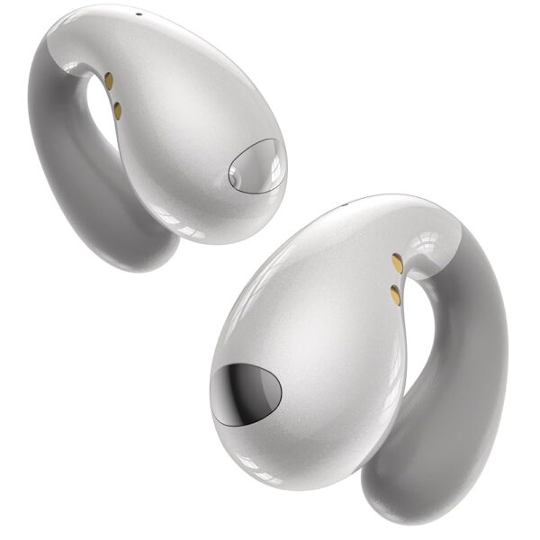 Ultra Open-Ear-Earbuds Wireless Bluetooth - Ergonomic Clip-On Headphones, Small Bone Conduction Earbuds with Waterproof Design, Perfect Running Headphones for Sports, Fitness,...