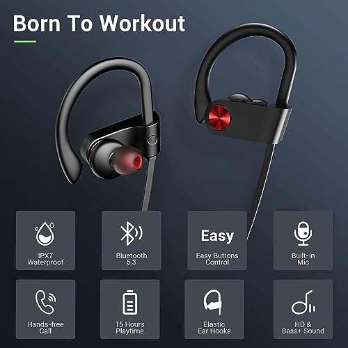 VRIFOZ U8I Bluetooth Earbud Headphones Review High Fidelity Sound Waterproof Performance