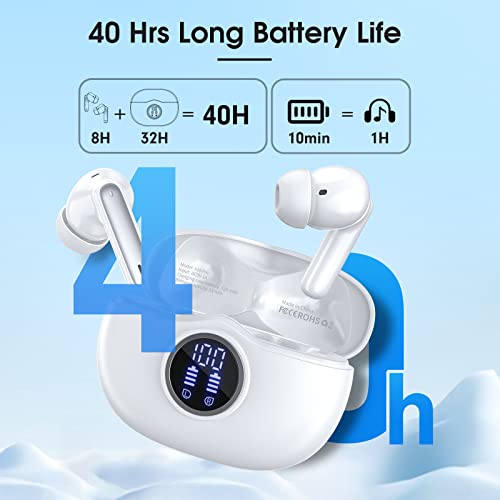 WHYKJTEK A10 Pro Wireless Earbuds Review Deep Bass Noise Cancelling Bluetooth 5.3