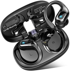 Wireless Earbud Bluetooth 5.4 Headphones 75Hrs Playtime, 2025 Bluetooth Earbuds Deep Bass Noise Cancelling Mic, Over Ear Bud with Sport Earhooks, IPX7 Waterproof Wireless... Wireless Earbud Bluetooth 5.4 Headphones 75Hrs Playtime, 2025 Bluetooth Earbuds Deep Bass Noise Cancelling Mic, Over Ear Bud with Sport Earhooks, IPX7 Waterproof Wireless...