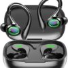 Wireless Earbuds, 60H Playback Bluetooth 5.3 Headphones,Noise Cancelling Wireless Headphones with LED Battery Display, Mics Clear Call, IPX7 Waterproof Bluetooth Earbuds for... Wireless Earbuds, 60H Playback Bluetooth 5.3 Headphones,Noise Cancelling Wireless Headphones with LED Battery Display, Mics Clear Call, IPX7 Waterproof Bluetooth Earbuds for...
