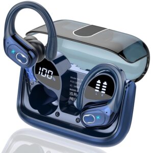 Wireless Earbuds 75hrs Bluetooth 5.4 Headphone Sport, 2025 Bluetooth Earbuds Stereo Deep Bass Over Ear Bud with Earhooks, ENC Noise Cancelling Mic, IPX7 Waterproof Earphone,... Wireless Earbuds 75hrs Bluetooth 5.4 Headphone Sport, 2025 Bluetooth Earbuds Stereo Deep Bass Over Ear Bud with Earhooks, ENC Noise Cancelling Mic, IPX7 Waterproof Earphone,...