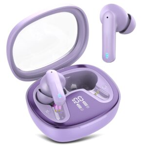Wireless Earbuds, Bluetooth 5.3 Headphones HiFi Stereo, Wireless Earphones with ENC Noise Cancelling Mic, IP7 Waterproof Mini Bluetooth Earbuds, 48H, Touch Control Ear buds for... Wireless Earbuds, Bluetooth 5.3 Headphones HiFi Stereo, Wireless Earphones with ENC Noise Cancelling Mic, IP7 Waterproof Mini Bluetooth Earbuds, 48H, Touch Control Ear buds for...