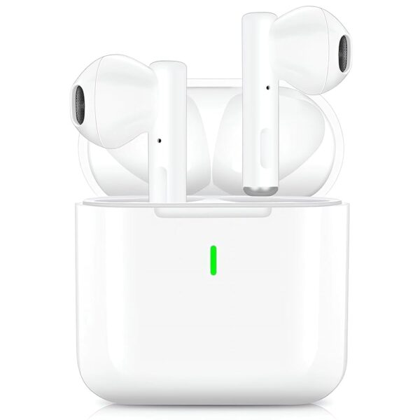 Wireless Earbuds,Bluetooth 5.3 Headphones with 4 ENC Noise Cancelling Mic,HiFi Stereo Deep Bass in-Ear Earphones,40H Playtime Wireless Ear Buds,IPX8 Waterproof Bluetooth Earbuds...