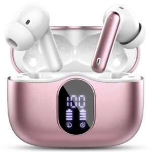Wireless Earbuds Bluetooth 5.4 Headphones Bass Stereo Ear Buds with Noise Cancelling Mic LED Display in Ear Earphones IP7 Waterproof 36H Playtime for Laptop Pad Phones Sports... Wireless Earbuds Bluetooth 5.4 Headphones Bass Stereo Ear Buds with Noise Cancelling Mic LED Display in Ear Earphones IP7 Waterproof 36H Playtime for Laptop Pad Phones Sports...