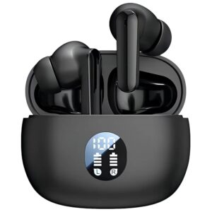 Wireless Earbuds, Bluetooth 5.4 Headphones Ear Buds With Bass Stereo Sound Noise Reduction Earphones, 120H Playtime,IPX7 Waterproof USB-C , Touch Control LED Display Headset For... Wireless Earbuds, Bluetooth 5.4 Headphones Ear Buds With Bass Stereo Sound Noise Reduction Earphones, 120H Playtime,IPX7 Waterproof USB-C , Touch Control LED Display Headset For...