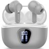 Wireless Earbuds, Bluetooth 5.4 Headphones HiFi Stereo, Bluetooth Earbuds with ENC Noise Cancelling Mic, IP7 Waterproof in Ear Earphones, 48H, LED Display Ear buds for Pad... Wireless Earbuds, Bluetooth 5.4 Headphones HiFi Stereo, Bluetooth Earbuds with ENC Noise Cancelling Mic, IP7 Waterproof in Ear Earphones, 48H, LED Display Ear buds for Pad...