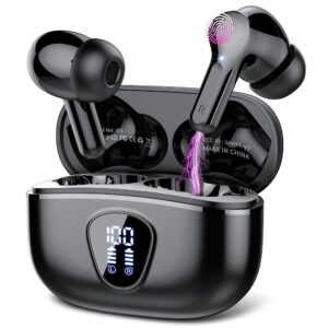 Wireless Earbuds, Bluetooth 5.4 Headphones HiFi Stereo, Earbuds with ENC Noise Cancelling Mic, IP7 Waterproof in Ear Earphones, 48H, LED Display Ear buds for Pad Workout Sports,... Wireless Earbuds, Bluetooth 5.4 Headphones HiFi Stereo, Earbuds with ENC Noise Cancelling Mic, IP7 Waterproof in Ear Earphones, 48H, LED Display Ear buds for Pad Workout Sports,...