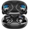 Wireless Earbuds Bluetooth 5.4 Headphones Sport, 2025 Bluetooth Earbuds with Earhooks, 50H Stereo Over Ear Buds, Earphone with 4 ENC Noise Canceling Mic, IP7 Waterproof Headset...