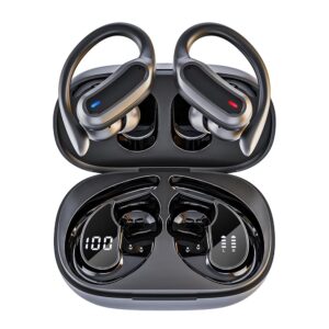 Wireless Earbuds, Bluetooth 5.4 Headphones, True Wireless Stereo Earphones with IPX7 Waterproof, Noise Cancelling Mic, Fast Charging and Comfort Fit Ear Buds for Sports/Workouts...
