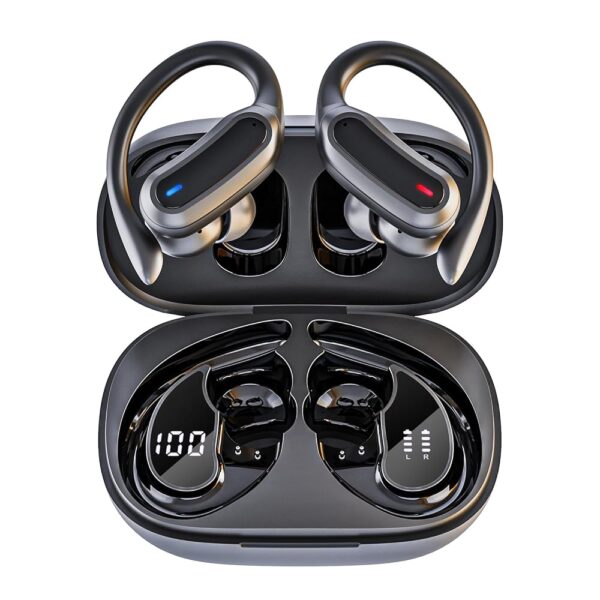 Wireless Earbuds, Bluetooth 5.4 Headphones, True Wireless Stereo Earphones with IPX7 Waterproof, Noise Cancelling Mic, Fast Charging and Comfort Fit Ear Buds for Sports/Workouts...