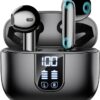 Wireless Earbuds Bluetooth 5.4 In Ear Buds 6 Mic ENC Noise Cancelling Clear Calls, Deep Bass HiFi Stereo Sound Earphones 35H Playtime LED Power Display IPX7 Waterproof... Wireless Earbuds Bluetooth 5.4 In Ear Buds 6 Mic ENC Noise Cancelling Clear Calls, Deep Bass HiFi Stereo Sound Earphones 35H Playtime LED Power Display IPX7 Waterproof...