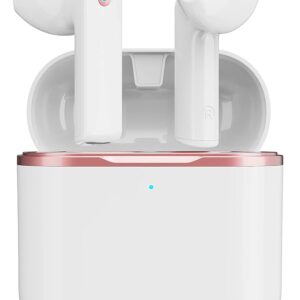 Wireless Earbuds Bluetooth Earbuds Wireless Headphones IPX5 Waterproof Earphones Noise Cancelling Headset Deep Bass Long Battery Bluetooth Headphones with Mic for iPhone Android