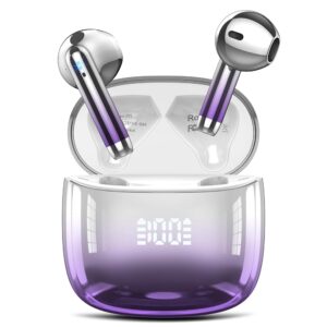 Wireless Earbuds, Bluetooth Headphones 48H Playtime Ear Buds with LED Power Display, IPX7 Waterproof Bluetooth 5.4 Earphones in-Ear Earbuds with 4 Mic for Android iOS Cell Phone... Wireless Earbuds, Bluetooth Headphones 48H Playtime Ear Buds with LED Power Display, IPX7 Waterproof Bluetooth 5.4 Earphones in-Ear Earbuds with 4 Mic for Android iOS Cell Phone...