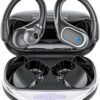 Wireless Earbuds Bluetooth Headphones 80Hrs Playtime Ear Buds IPX7 Waterproof Sports Earphones Wireless Charging Case Over-Ear Earhooks Headest Black Wireless Earbuds Bluetooth Headphones 80Hrs Playtime Ear Buds IPX7 Waterproof Sports Earphones Wireless Charging Case Over-Ear Earhooks Headest Black