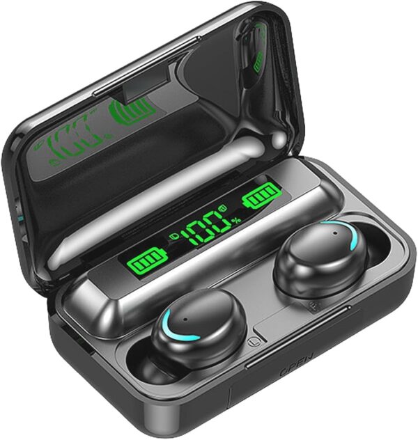 Wireless Earphones, Wireless Earbuds, HiFi Stereo, Bluetooth 5.3 Touch Control Noise Rduction Headphones, Mini Eear Buds Mic in-Ear Headphones IPX7 Waterproof Led Display for... Wireless Earphones, Wireless Earbuds, HiFi Stereo, Bluetooth 5.3 Touch Control Noise Rduction Headphones, Mini Eear Buds Mic in-Ear Headphones IPX7 Waterproof Led Display for...